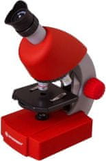Bresser Junior 40x-640x rdeči mikroskop