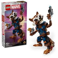 LEGO Marvel 76282 raketa in mali Groot igrača