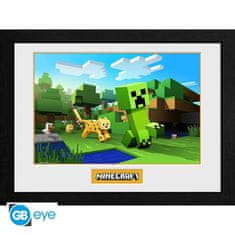 GB eye Minecraft Uokvirjen plakat - Ocelot Chase