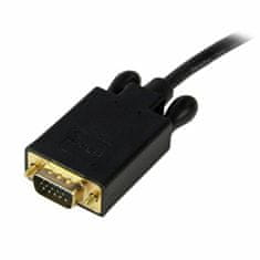 NEW Adapter DisplayPort v VGA Startech DP2VGAMM6B (1,8 m) Črna 1.8 m