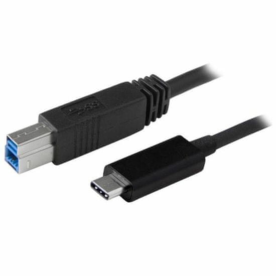 NEW Kabel USB C Startech USB31CB1M Črna 1 m