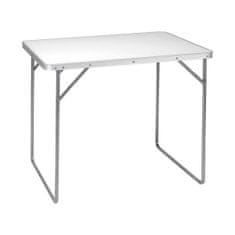 slomart zložljiva miza aluminij 80 x 60 x 69 cm
