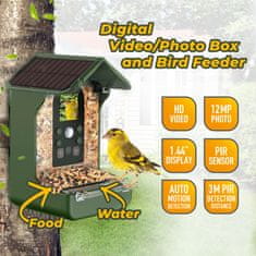 EasyPix BirdyCam ptičja hišica - krmilnica s kamero (BirdyCam10123)
