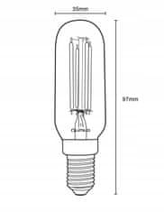 LUMILED 6x LED žarnica E14 T25 4W = 40W 440lm 4000K Nevtralno bela 360° Filament