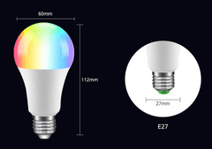BOT LED pametna žarnica Matter SL1 800 lm / 9 W