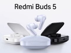 Xiaomi Redmi Buds 5 brezžične slušalke, bele