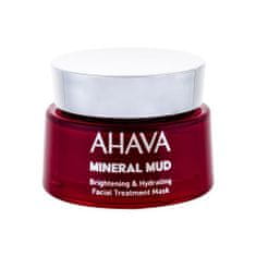 Ahava Mineral Mud Brightening & Hydrating mineralna maska iz blata z vlažilnim učinkom 50 ml za ženske