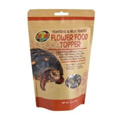 Zoo Med Flower Food Topper obogatitvena hrana za želve, 40 g