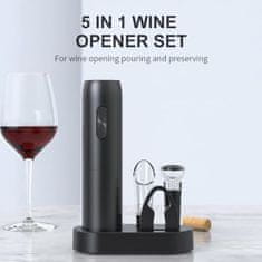 HOME & MARKER® Komplet električnih odpiračev za vino | VINOCORK