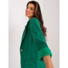 ITALY MODA Ženska jakna z dolgimi rokavi ZITA zelena DHJ-MA-18598.12X_405879 Univerzalni