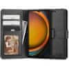 Wallet knjižni ovitek za Samsung Galaxy Xcover 7, črna