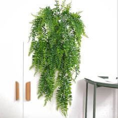 Viseči umetni praprot, viseče umetne rastline, realni izgled, ne obledi, 1+1 GRATIS, Fern 