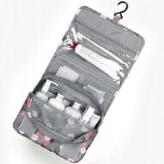 MG Flower Cosmetic Bag kozmetična torbica 4L, siva