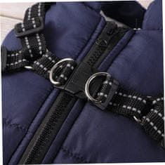 Petallure Vodoodporna elegantna pasja jakna z odsevnim trakom, L-XL
