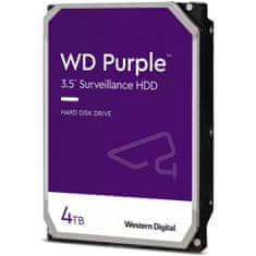 WD Purple trdi disk (HDD), 4TB, SATA3, 6Gb/s, 256MB (WD43PURZ)