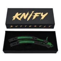 KNIFY BUTTERFLY - Emerald