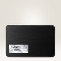 Avery Zweckform zelo odporne etikete L6012-20, 96 x 50.8 mm, srebrne etikete iz metaliziranega poliestra, A4, za tiskanje