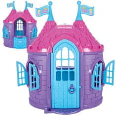 WOOPIE Vrtna hiša Grad za princeso in viteza Purple