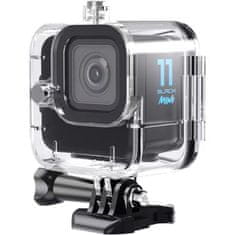 shumee Vodoodporna podvodna torbica za mini kamero GoPro 11 z držalom