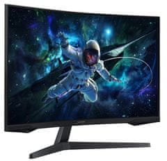 Samsung Odyssey G5 G55C gaming monitor, 68,58cm (27), QHD, VA, 165Hz (LS27CG552EUXEN)