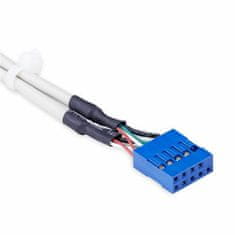 NEW Kabel Micro USB Startech USBPLATE4 IDC USB
