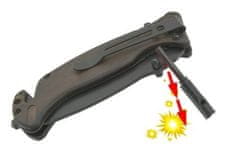 Cattara Black Blade žepni nož, zložljiv, 21,7 cm