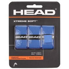 Head XtremeSoft 3 overgrip wrap tl. 0,5 mm, modra, pakiranje po 3
