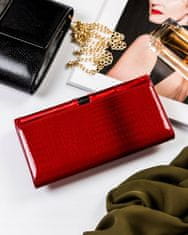 4U Cavaldi Ženska usnjena denarnica z okrasnim paščkom