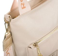 Rovicky Majhna ženska nakupovalna torbica s patentiranim žepom in cofkom