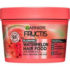 Garnier Fructis Hair Food Watermelon Plumping Mask maska za volumen las 400 ml za ženske