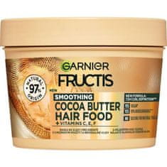 Garnier Fructis Hair Food Cocoa Butter Extra Smoothing Mask gladilna maska za lase 400 ml za ženske