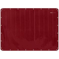 NEW Zaščitna varilna zavesa 239 x 175 cm - rdeča