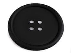 Silikonska blazinica za gumbe Ø9 cm - črna