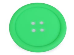 Silikonska blazinica za gumbe Ø9 cm - zelena neonska