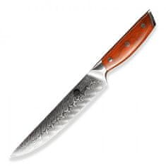 Dellinger nož za rezanje 8,5" (210 mm) Rose-Wood Damascus