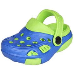 Aqua Speed Otroški copati Lido modro-zeleni velikost (čevlji) 18