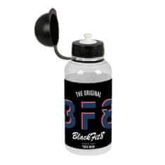 NEW Steklenica z vodo BlackFit8 Urban Črna Mornarsko modra PVC (500 ml)