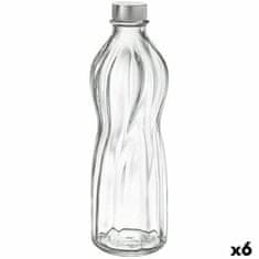 NEW Steklenica Bormioli Rocco Aqua Prozorno Steklo (750 ml) (6 kosov)