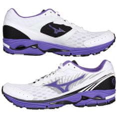 Mizuno Wave Rider 16 W Women's Running Shoes White-Purple Size (Shoes) UK 9