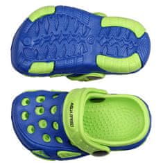 Aqua Speed Otroški copati Lido modro-zeleni velikost (čevlji) 18