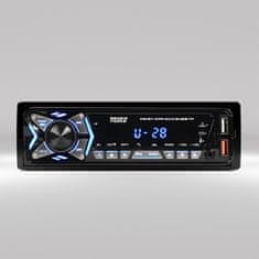 Dexxer 1DIN 12V LCD FM avtoradio 4x25W 2x USB Bluetooth SD + daljinec