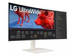 LG 38WR85QC-W monitor, 96,5 cm (38), IPS, WQHD+, ukrivljen