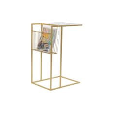 NEW Stojalo za revije DKD Home Decor Ogledalo Zlat Kovina (48 x 35 x 71 cm)