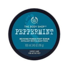 The Body Shop Peppermint hladilni piling za noge (Reviving Pumice Foot Scrub) 100 ml