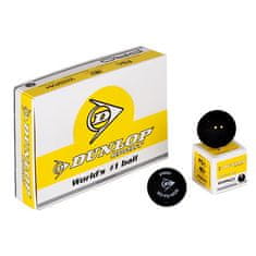 Dunlop Revelation Pro squash žogice performance 2x rumena pika pakiranje 1 kos