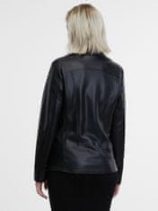 Orsay Črna ženska usnjena jakna 38