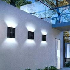 HOME & MARKER® Solarna svetilka, Vrtna luč, Vodoodporna, Zunaja dekoracija (2 kosa) | DUOLUMO