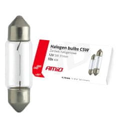 AMIO c5w festoon halogenske žarnice 31mm 12v 10 kosov amio-02553