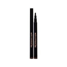 Makeup Revolution Micro Brow Pen svinčnik za obrvi 1 ml Odtenek medium brown
