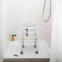 InnovaGoods Vrtljiv in nastavljiv kopalniški stolček Roshawer 